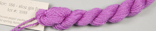 186 Sloe Gin Fizz Silk and Ivory