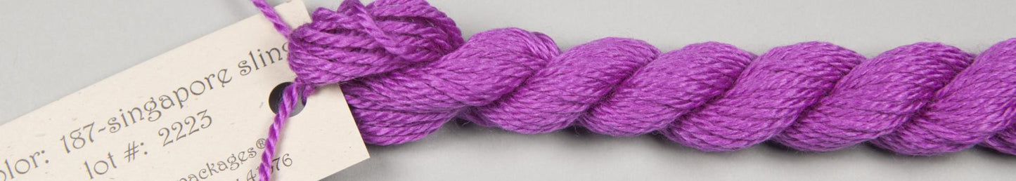 187 Singapore Sling Silk and Ivory