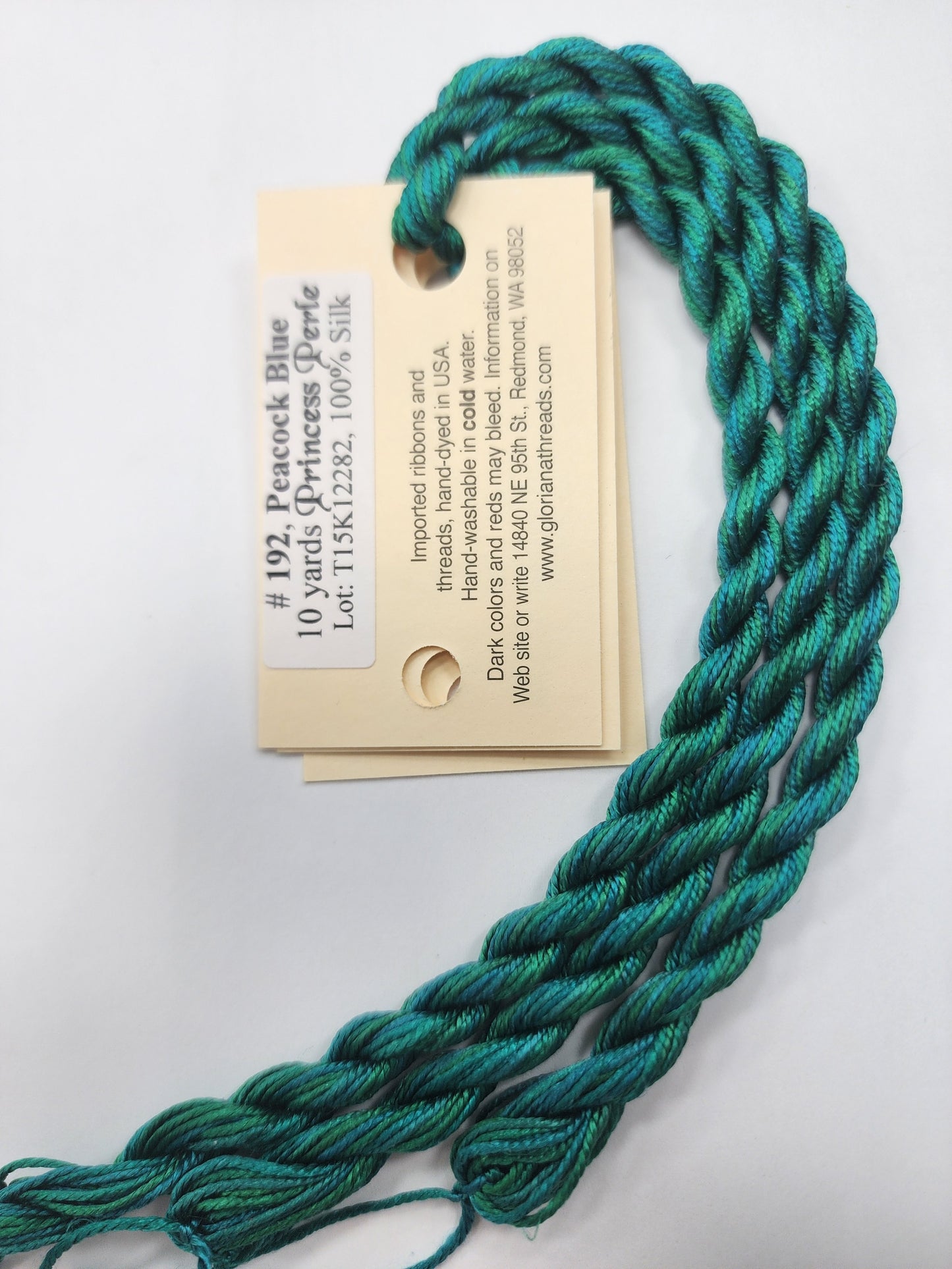 PP-192 Peacock Blue Princess Perle Gloriana