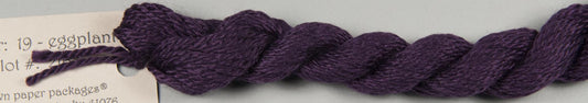 19 Eggplant Silk and Ivory