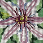 Full Bloom Clematis Coaster Jean Smith