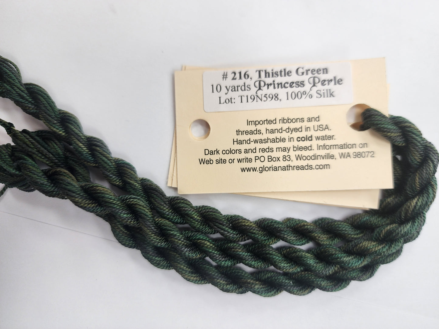 PP-216 Thistle Green Princess Perle Gloriana
