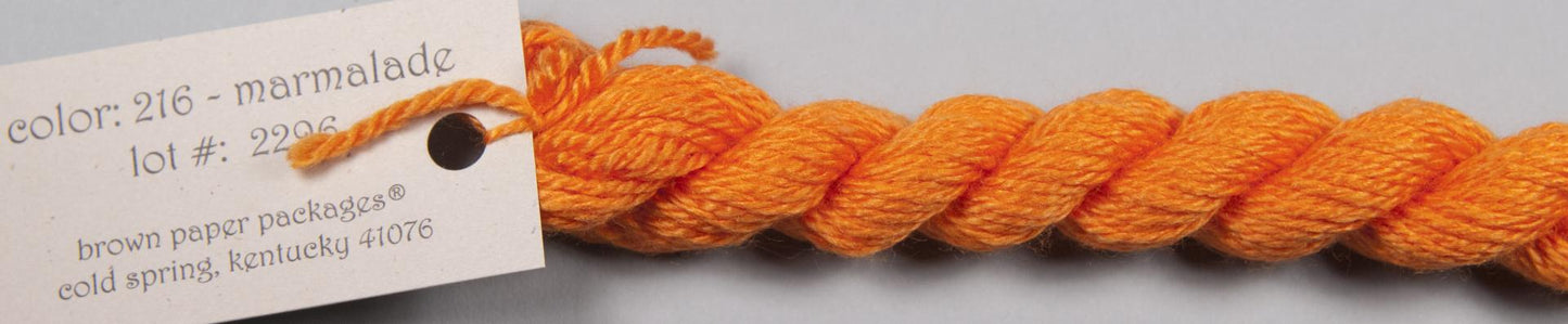 216 Marmalade Silk and Ivory