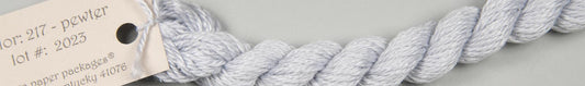 217 Pewter Silk and Ivory