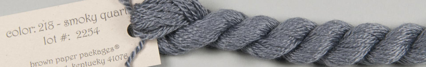 218 Smoky Quartz Silk and Ivory