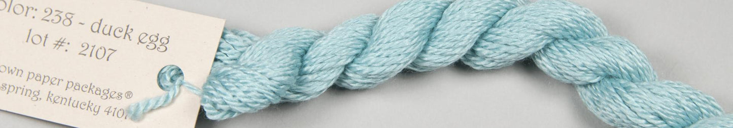 238 Duck Egg Silk and Ivory