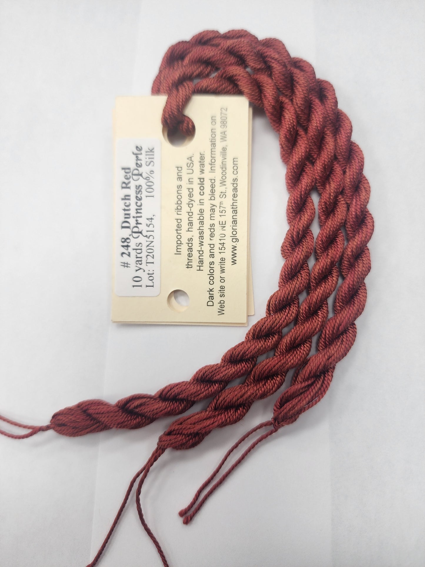 PP-248 Dutch Red Princess Perle Gloriana