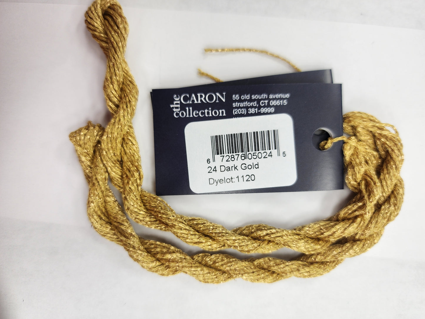 24 Dark Gold Snow Caron