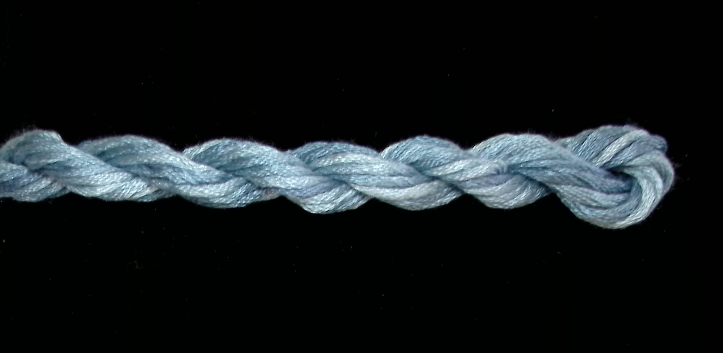 Porcelain Blue Waterlilies Thread