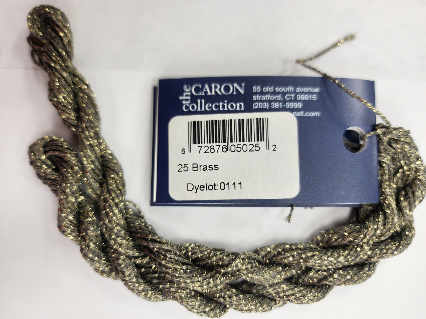 25 Brass Snow Caron