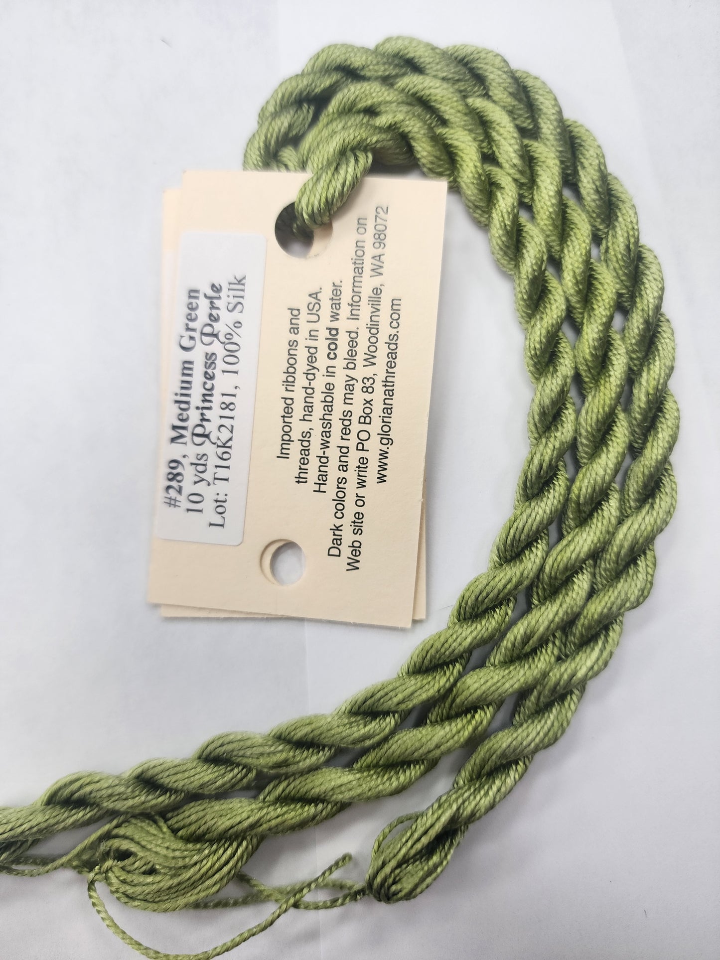 PP-289 Medium Green Princess Perle Gloriana