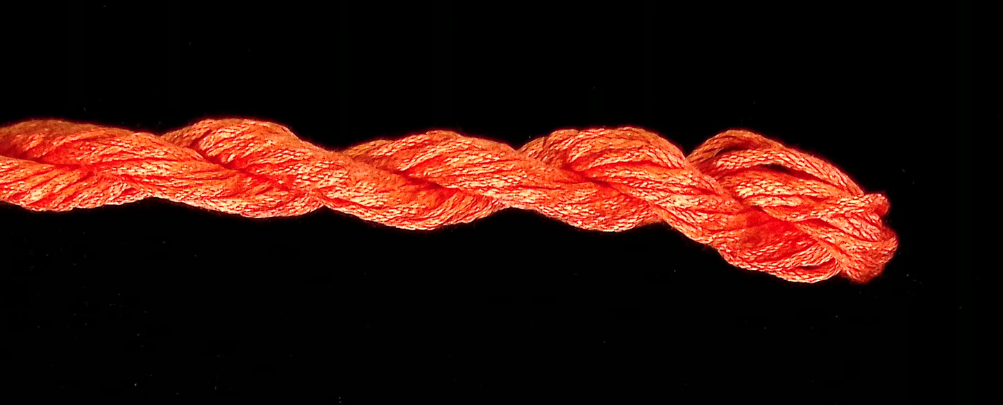 Bright Orange Soie Cristale Thread