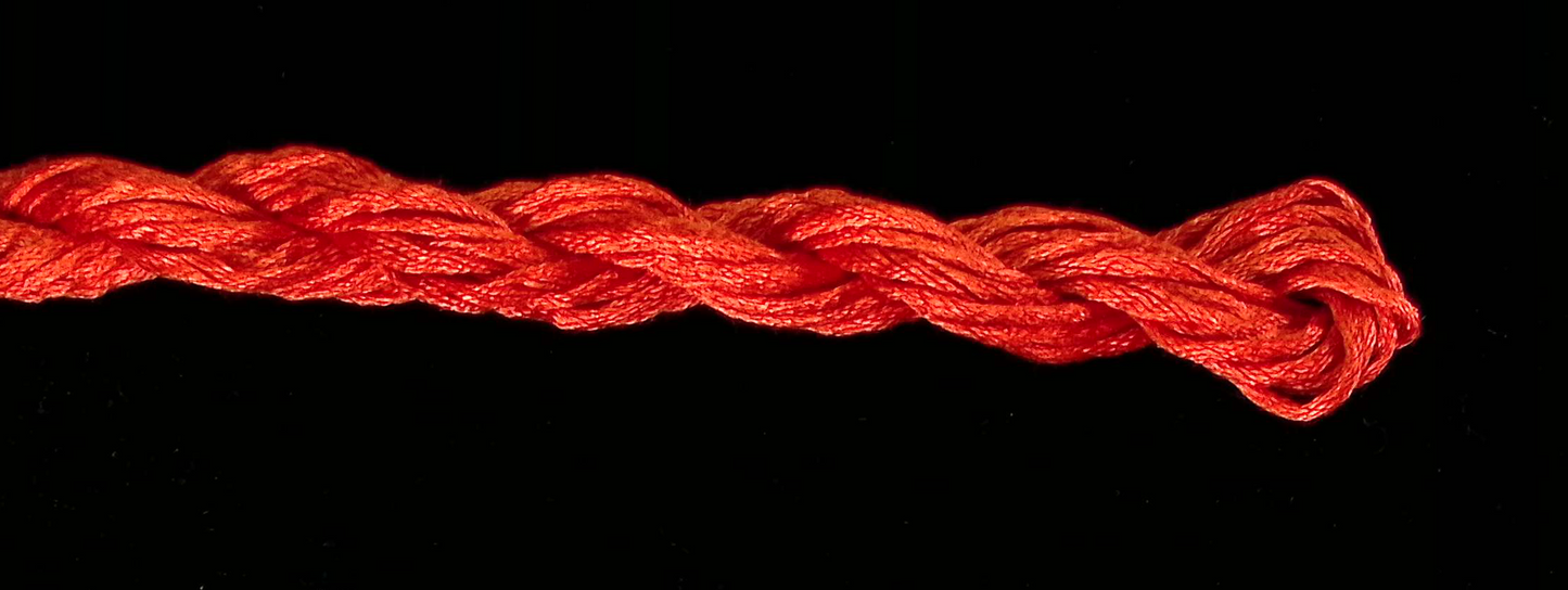 Red Orange Soie Cristale Thread