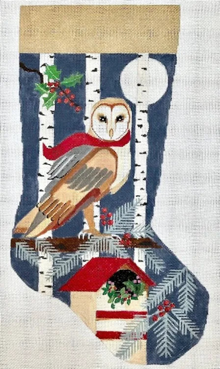 Winter Owl Stocking Melissa Prince