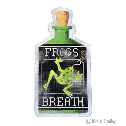 Frogs Breath Poison Bottle by Kirk and Bradley