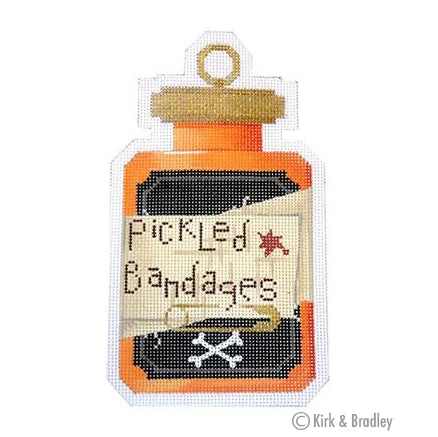 Pickled Bandages Poison Bottle by Kirk and Bradley