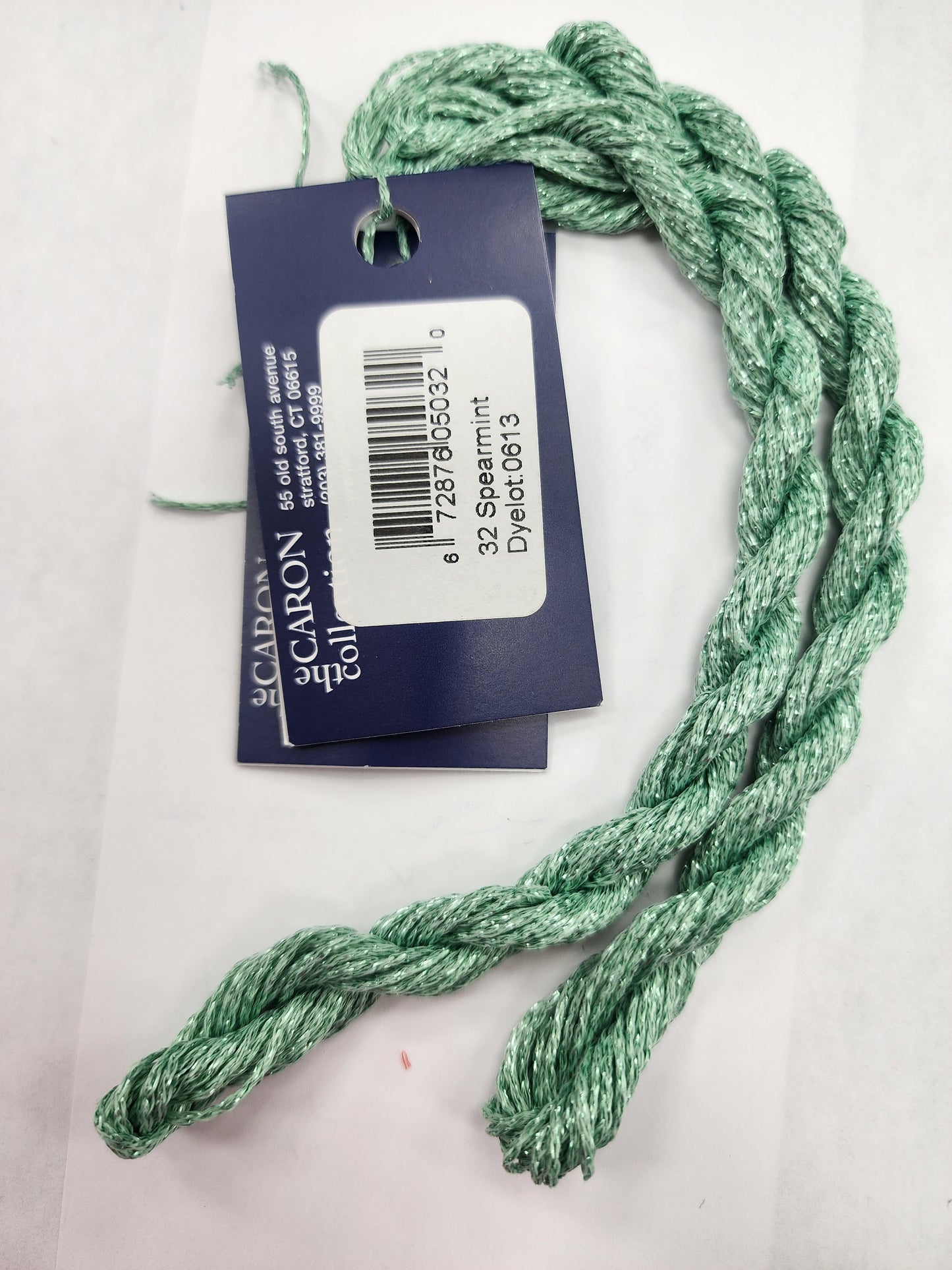 32 Spearmint Snow Caron