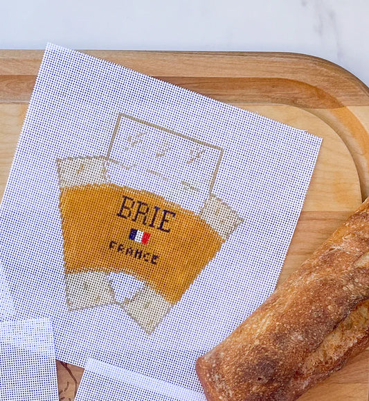 3D Wedge of Brie Cheese