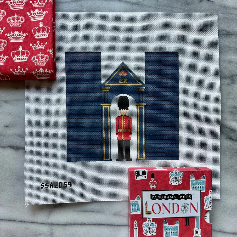 3D London Guard Sentry Box Stitch Style