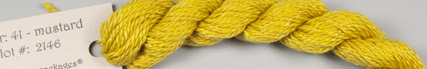 41 Mustard Silk and Ivory