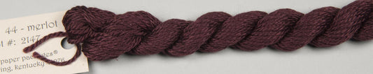 44 Merlot Silk and Ivory