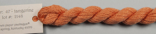 47 Tangerine Silk and Ivory