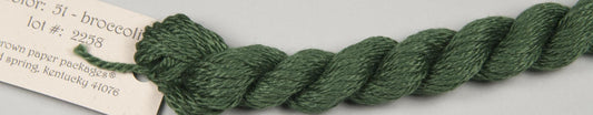 51 Broccoli Silk and Ivory