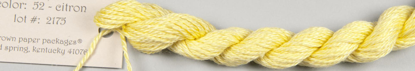 52 Citron Silk and Ivory