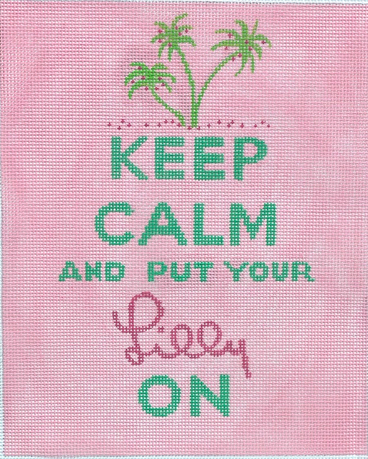 Keep Calm Lilly Signature SS147