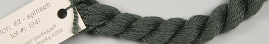 62 Spinach Silk and Ivory