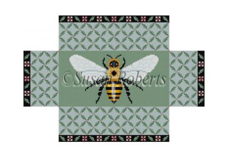 Leaf Trellis Bee Brick Cover Susan Roberts 6311