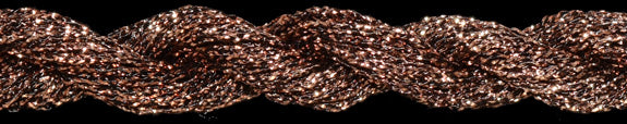 711454 Chocolate Mocha Metallic #8 Threadworx
