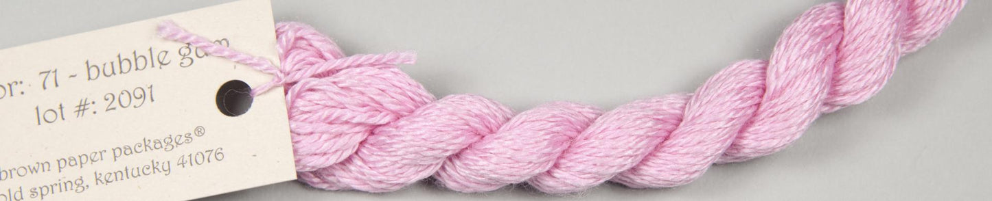 71 Bubble Gum Silk and Ivory