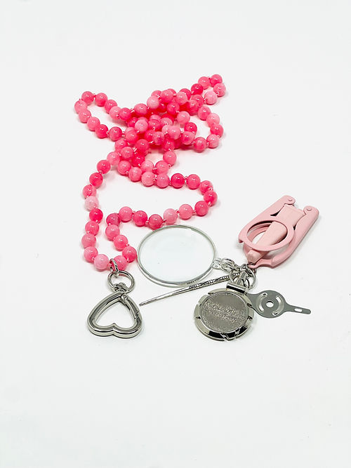 Chatelaine Gemstone Pink