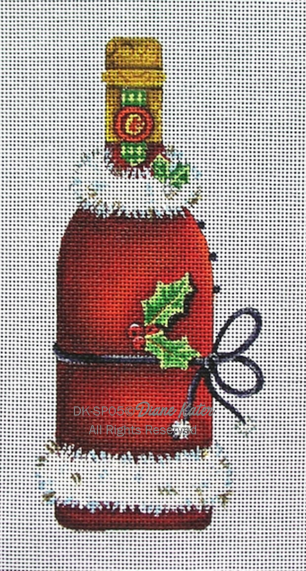 Santa Suit Spirit Bottle