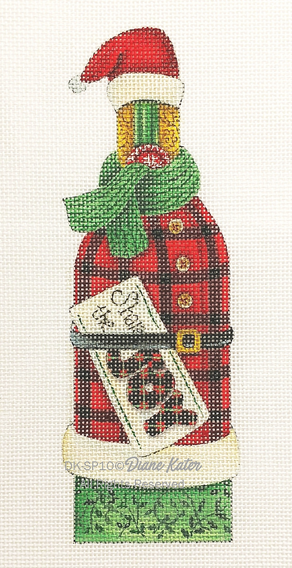 Joy Plaid Coat Spirit Bottle