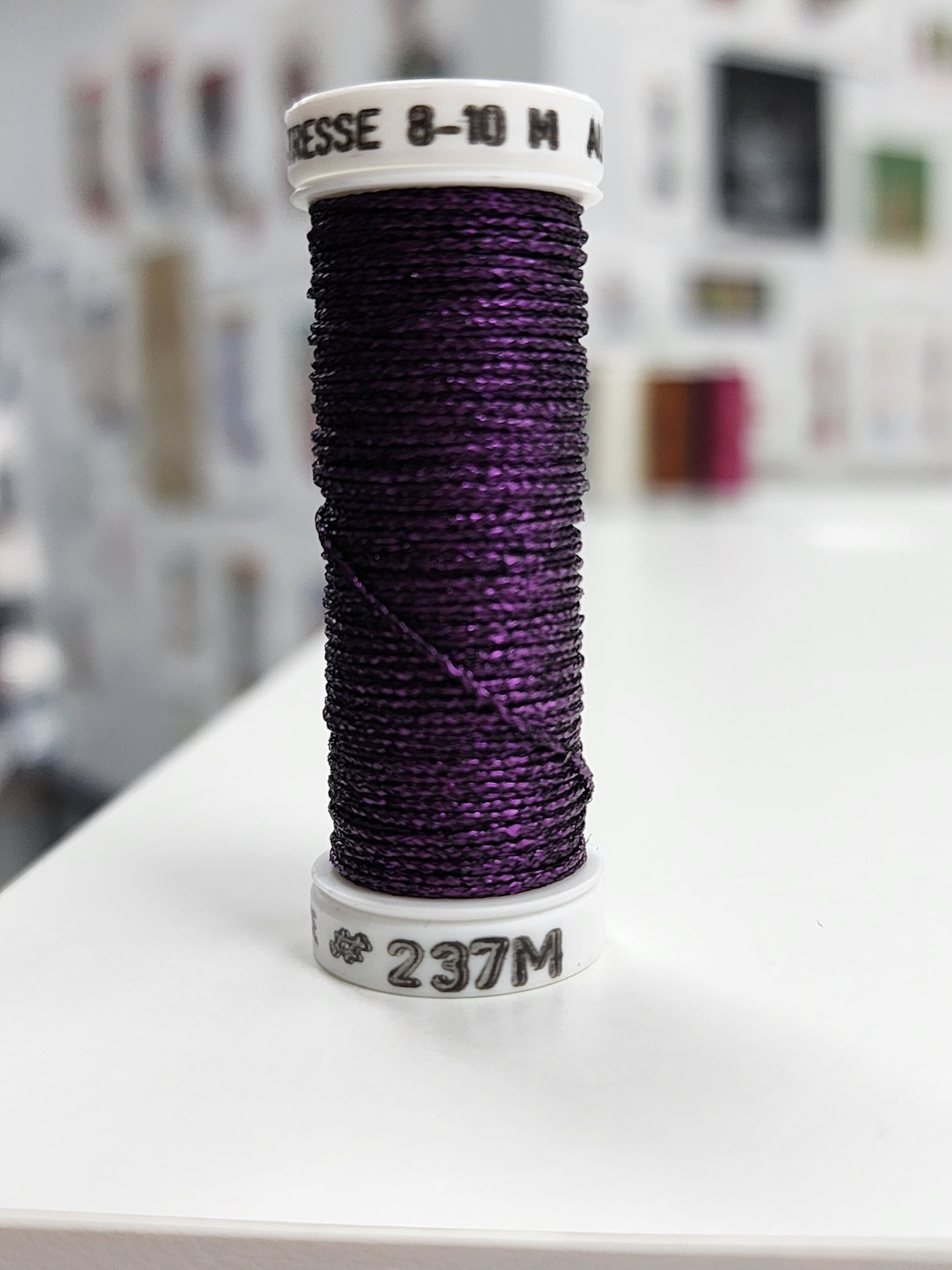 Au Ver A Soie Metallic #8 237M