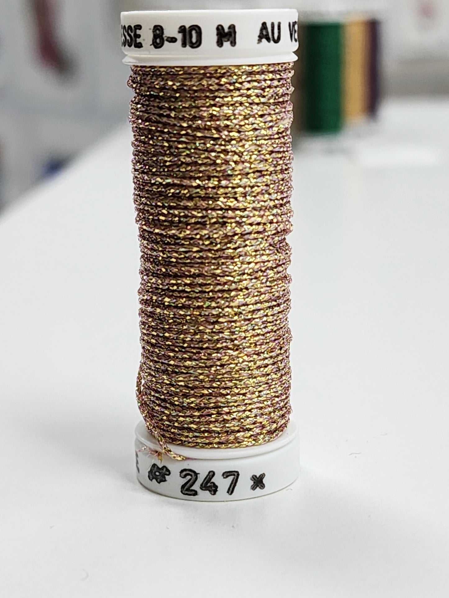 Au Ver A Soie Metallic #8 247X
