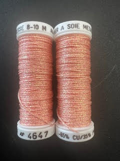 Au Ver A Soie Metallic #8 4647