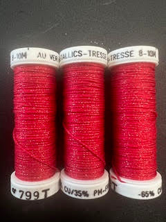 Au Ver A Soie Metallic #8 0799T