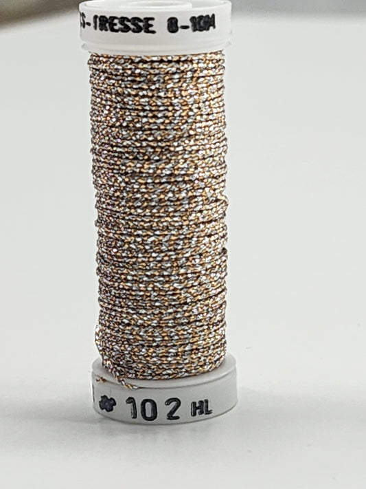 Au Ver A Soie Metallic #8 102HL