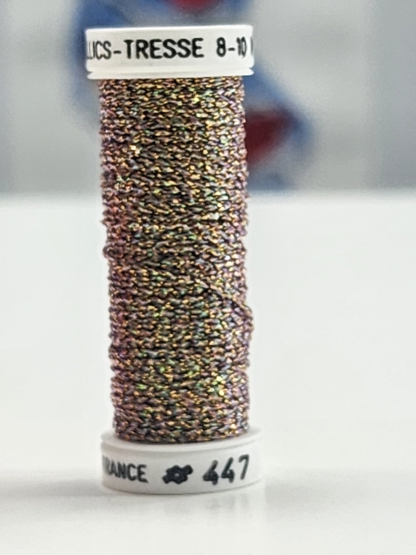 Au Ver A Soie Metallic #8 447