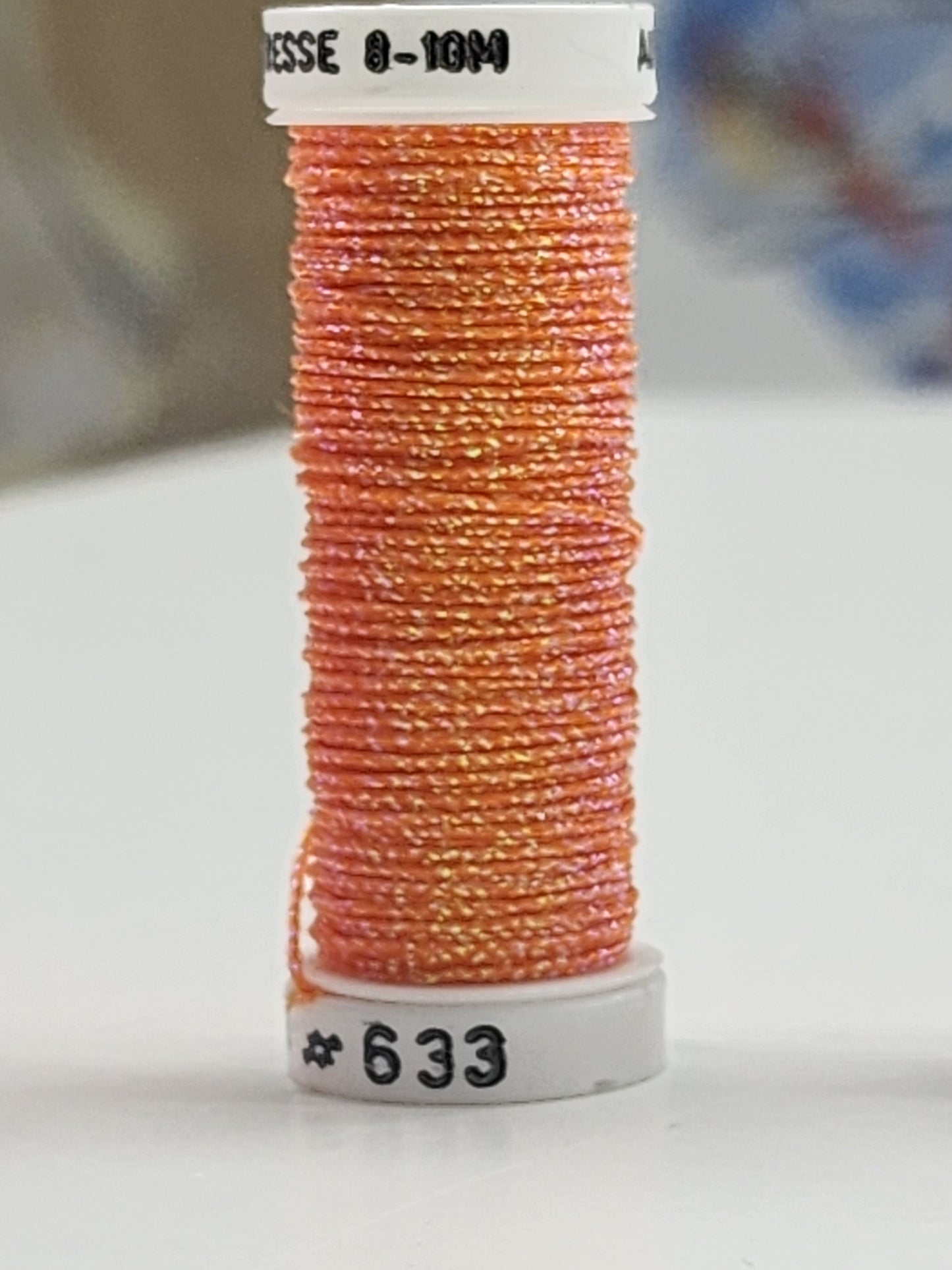 Au Ver A Soie Metallic #8 633