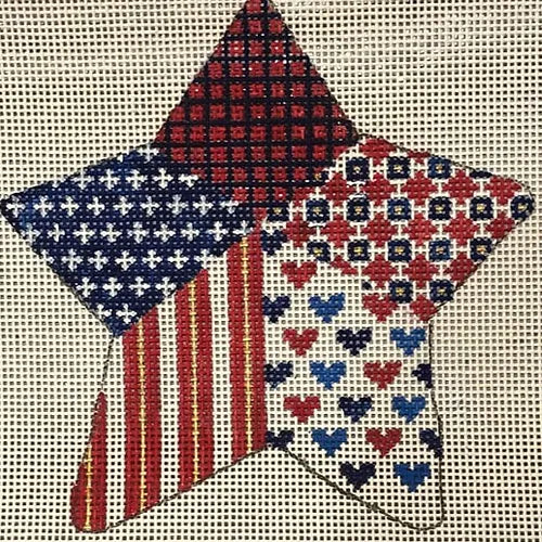 Patchwork Star Patty Paints A446