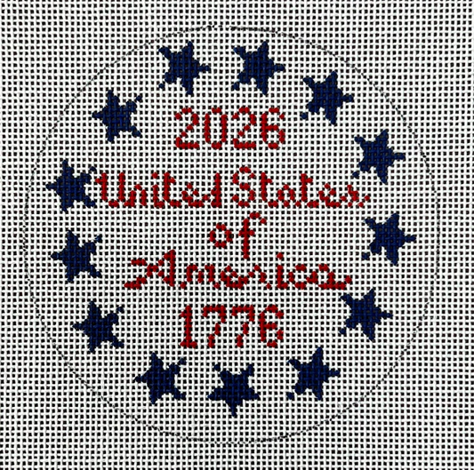 USA Stars Ornament Amelia Bond