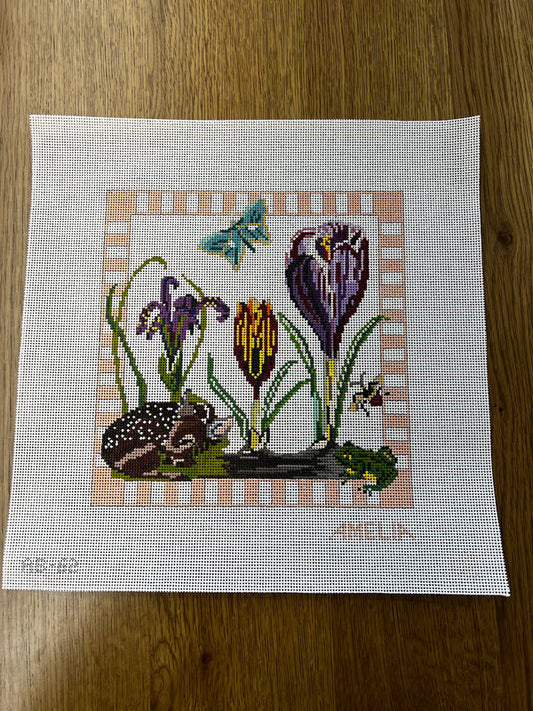 Spring Floral Pillow Amelia Bond