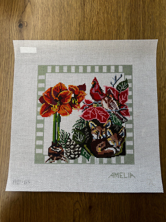 Winter Floral Pillow Amelia Bond