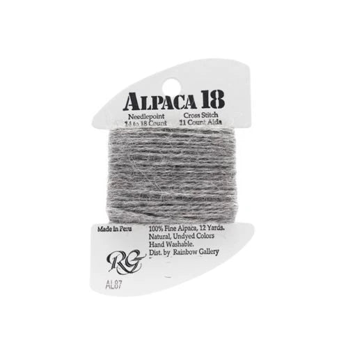 Alpaca 18 Heather Gray AL87
