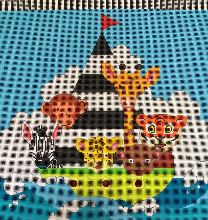 Colors of Praise Animals in Boat AN352