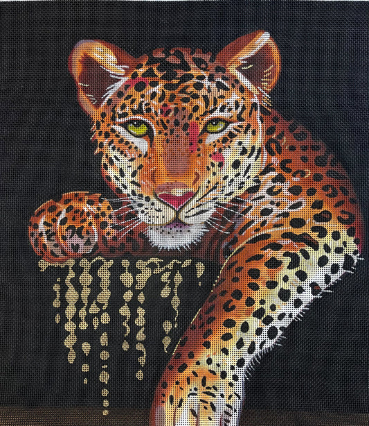 Leopard on Black by Colors of Praise